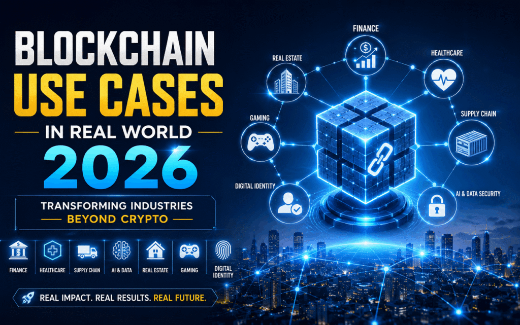 Blockchain Use Cases in Real World 2026 How Blockchain Is Transforming Industries Beyond Crypto