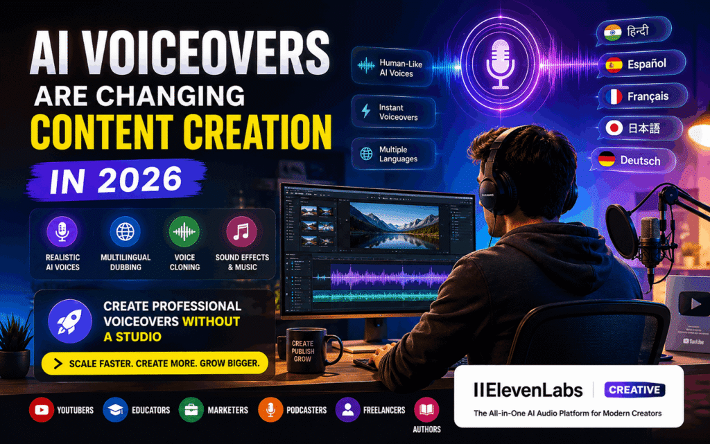 How Creators Are Using AI Voiceovers to Grow Faster in 2026 Without a Studio
